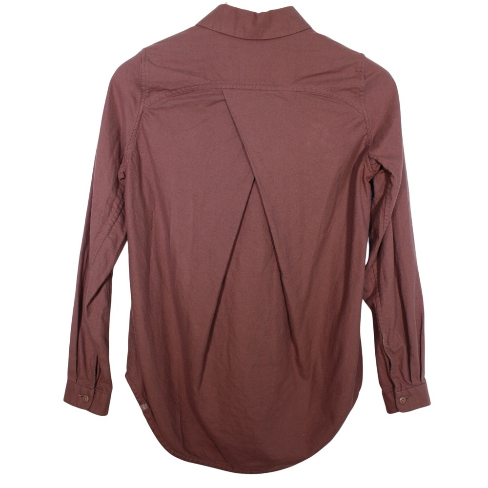 Lululemon Women's Full Day Ahead Shirt 2 Antique Bark Button Up Casual Soft Top - Picture 3 of 15